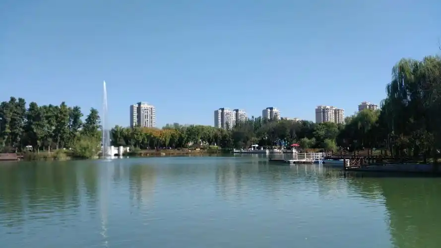 河北固安大湖公园一撇