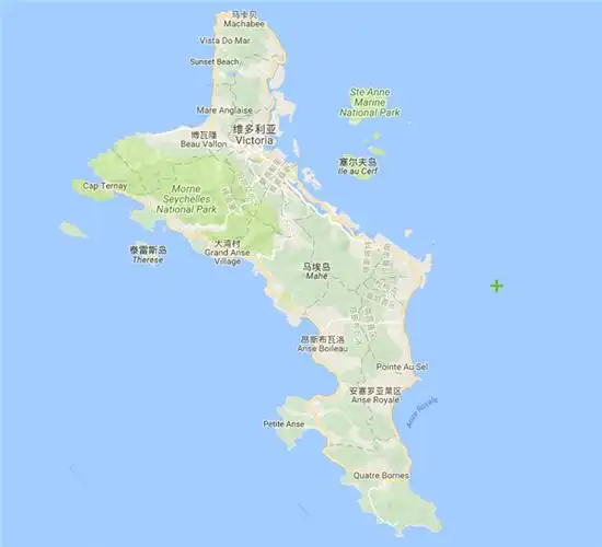 塞舌尔地图