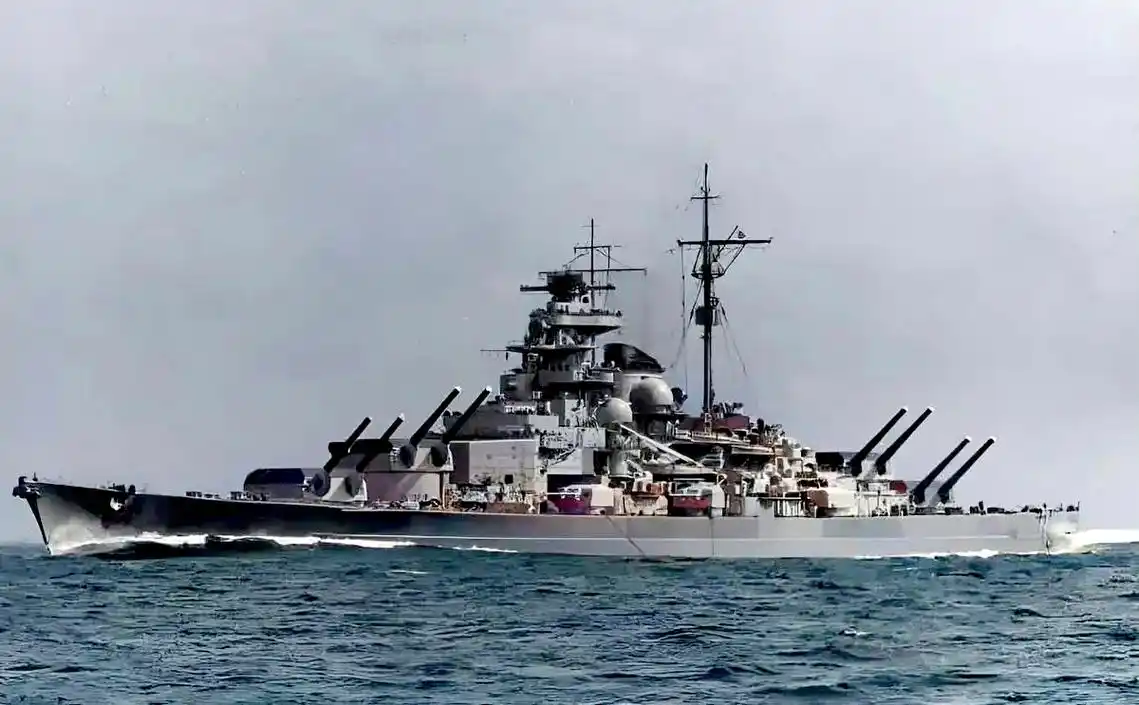 舰船欣赏:德国海军 俾斯麦级战列舰