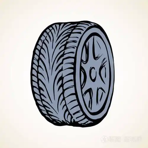 轮胎矢量绘图