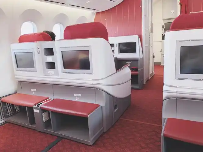 春节归途pek-nng 人生第二次搭乘海航的787公务舱