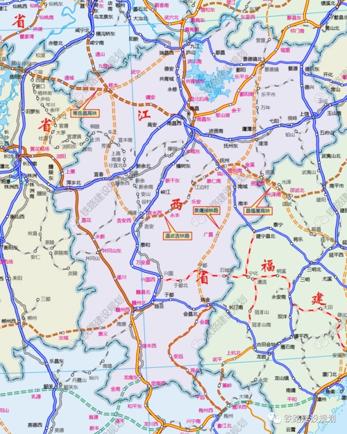江西省2021年省预算内基建投资重大铁路项目名单发布
