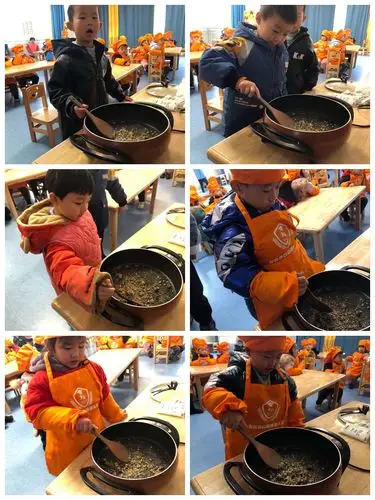 窑口和谐幼儿园中托班缤纷主题——冬天的第一杯珍珠奶茶