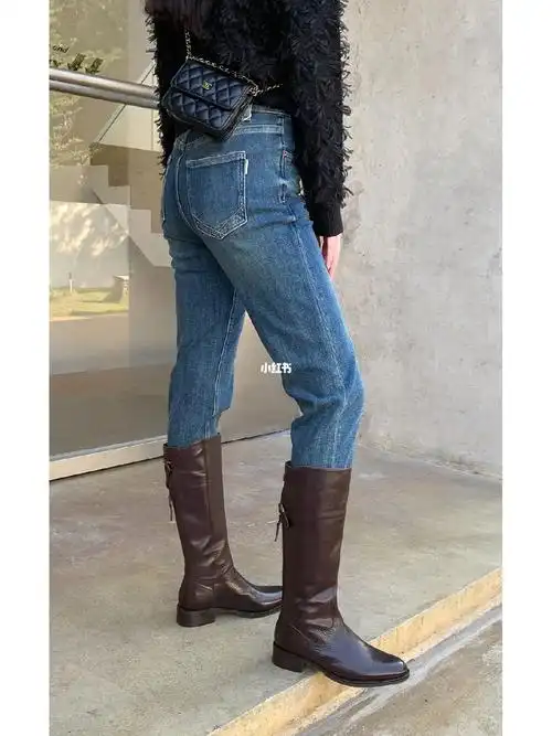 这个骑士靴穿裤子真的好飒