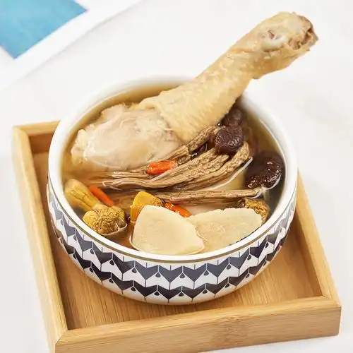 汤小盅茶树菇姬松茸菌菇汤料包炖鸡汤干货养生药膳养生汤料