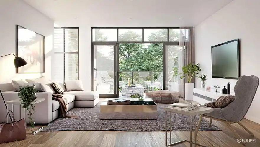 客厅阳台落地窗款式有哪些客厅阳台落地窗装修效果图