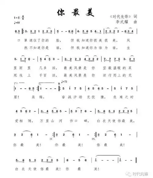 原创歌曲《你最美》mv,致敬疫情逆行者!