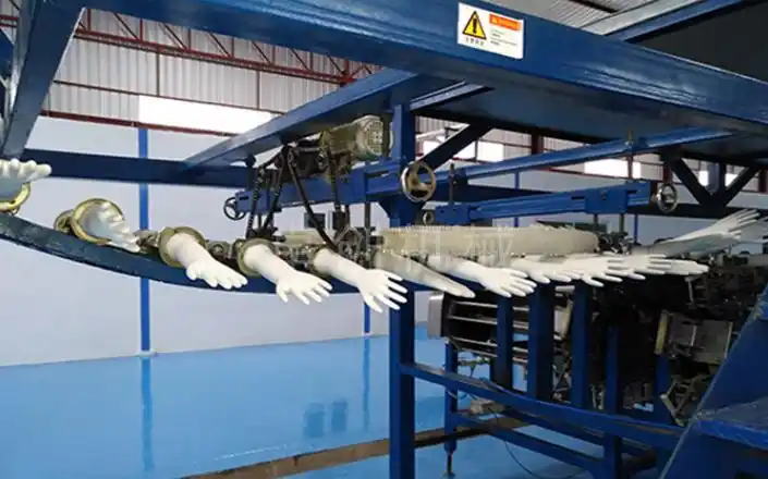 丁腈手套生产线