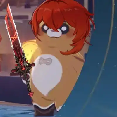 原神各种角色「锅巴」表情包合集1