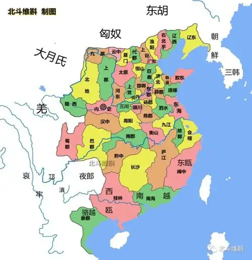 秦国历史地图变化:中国第一个大一统帝国的形成-凯风网