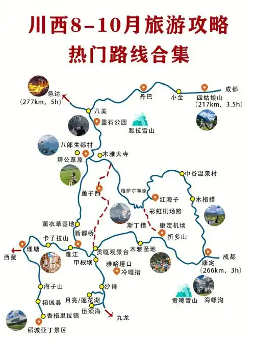 810月川西旅游攻略60热门路线合集78