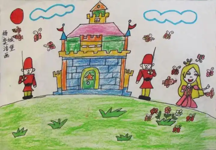 城堡杨奕洁画