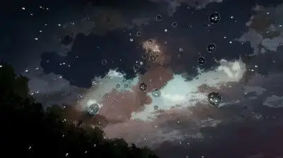 二次元 动漫 高清 雨下瞬间 壁纸