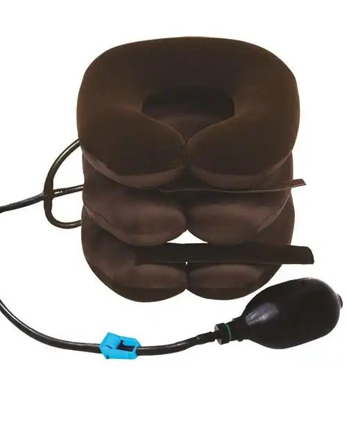 植绒颈椎牵引器