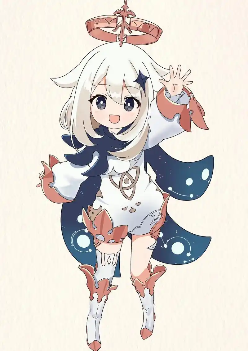 原神|派蒙|简笔画详细过程 #画画 #简笔画 #原神 #二次 - 抖音