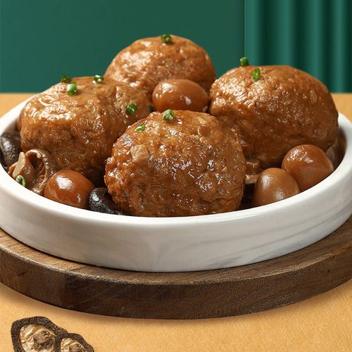 安井冷冻红烧狮子头 麻辣烫关东煮火锅肉丸 珍珠肉丸 320g