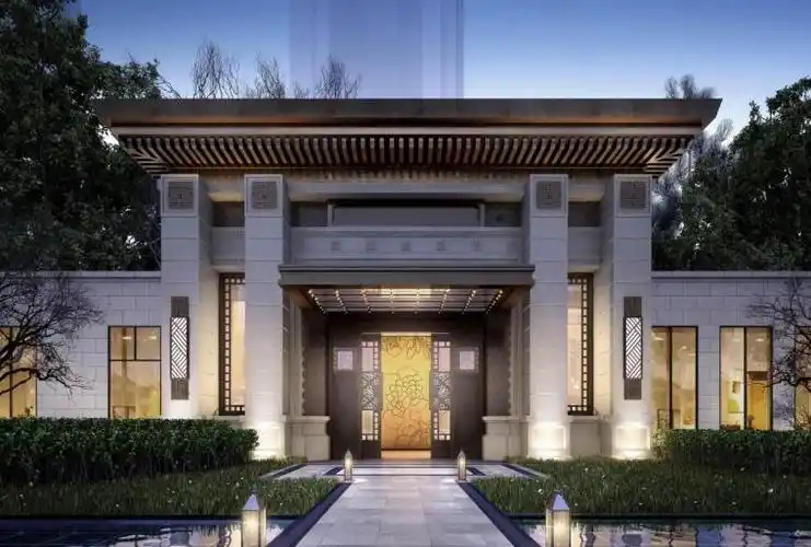 [陕西]新中式风格国际洋房 高层建筑方案