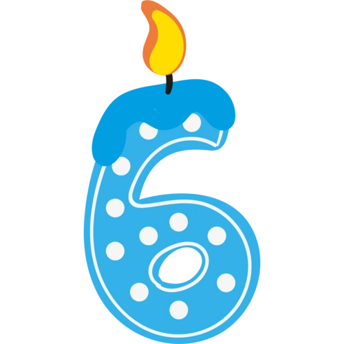 卡通数字蜡烛图片大全