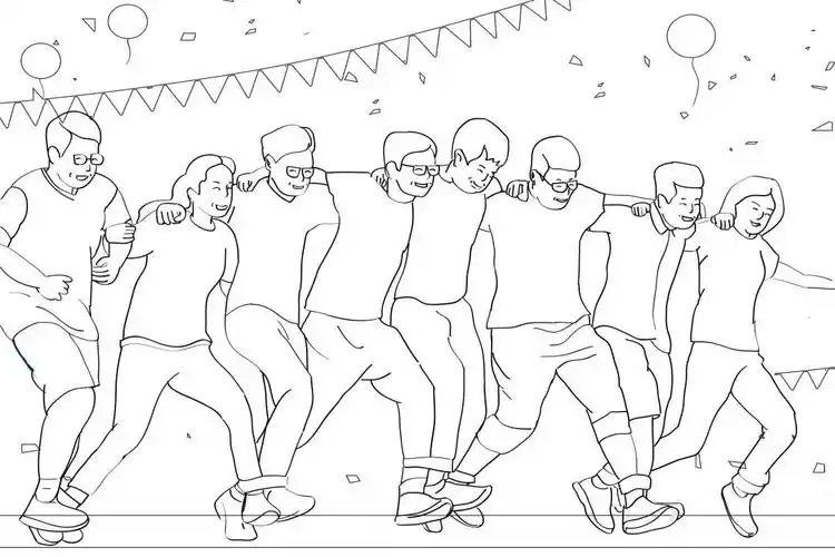 彰显青春活力传承五四精神我们一同用画笔描绘着色彩今天内蒙古共青团