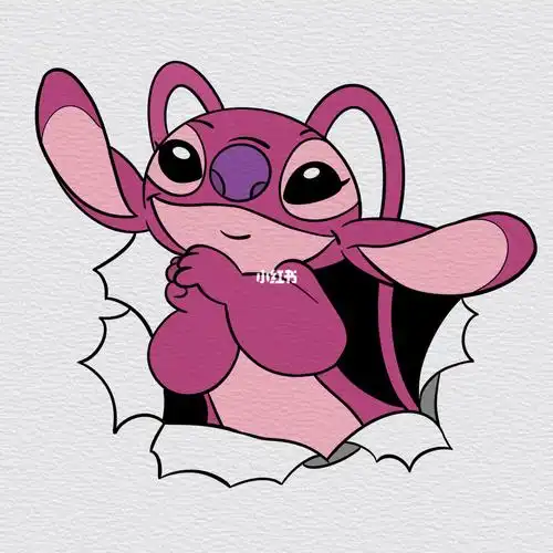 插画头像  #星际宝贝史迪仔  #史迪仔女朋友安琪  #可爱情侣头像