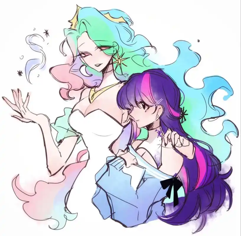 紫悦,你是我最骄傲的学生.#小马宝莉 #紫悦 #拟人 #m - 抖音