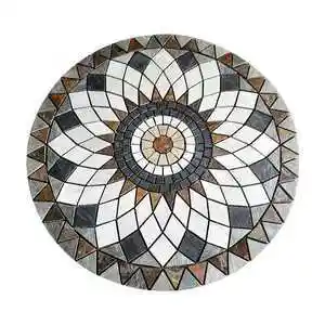 860人付款淘宝庭院地面铺装石材地面广场石材拼花花园别墅室外砖仿古