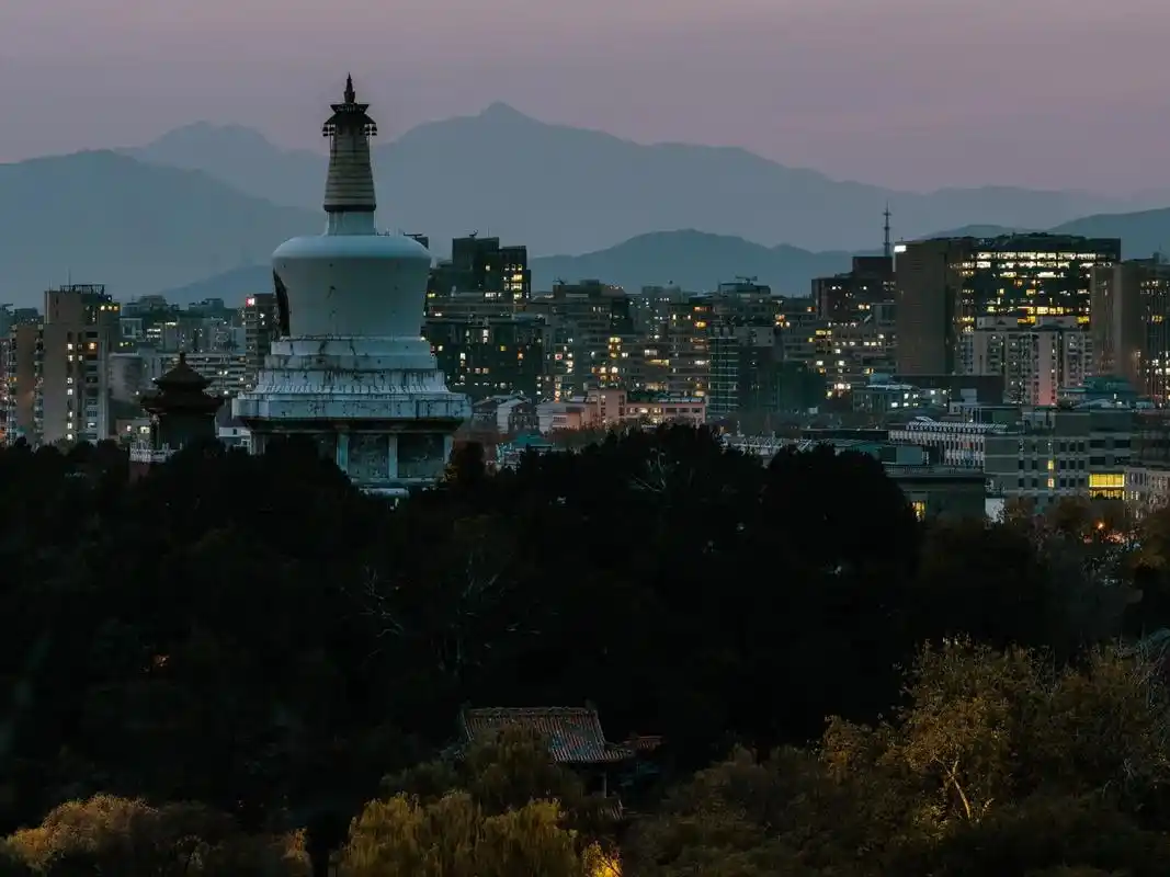 景山公园2……#摄影 #富士相机 #夜景拍摄 - 抖音