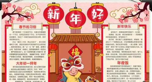 牛年到了,小编整理了牛年春节手抄报,但是很多朋友对于牛年手抄报内容