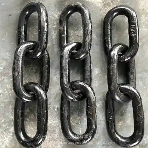 32型矿用三环链锻打矿车用三环链铁路工矿配件定制批发