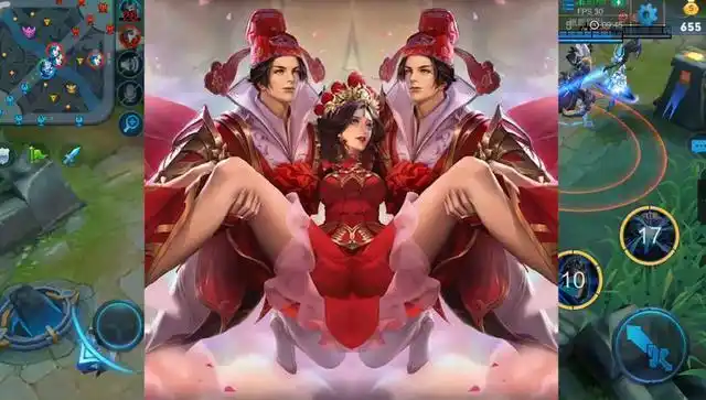 原创王者荣耀神级玩家p图脑洞大开又蜜汁和谐孙悟空露娜被玩坏了