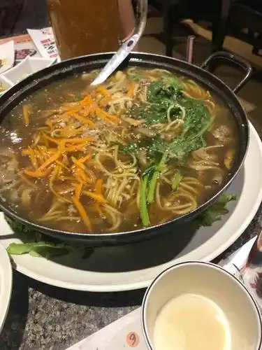 明月三千里韩式烤肉-"感觉店面装修比较老了应该有些年头了,下午.