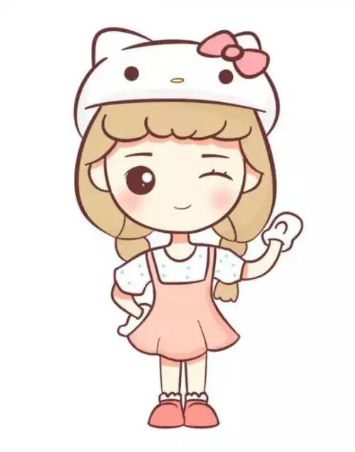 动漫小姑娘怎么画动漫小姑娘简笔画画法步骤教程 卡通动漫简笔画