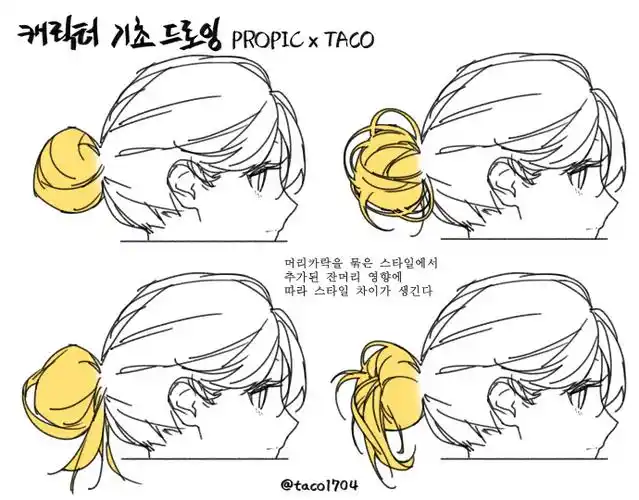 头发的绘制教程