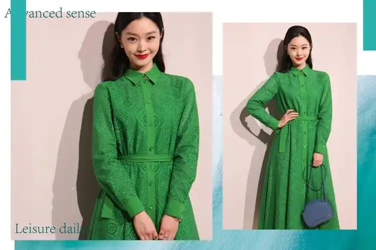 穿什么迎接春天显白又清新的绿色正当红明星潮人抢着穿