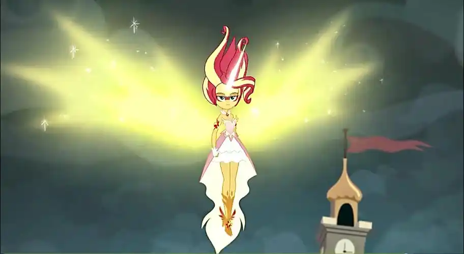 小马宝莉之余辉烁烁变太阳女神图片