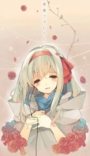 谁能给我一些比较悲伤唯美的动漫图片