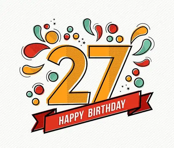 22岁生日快乐贺卡海报颜色图片素材_id:vcg211232727251-vcg.com