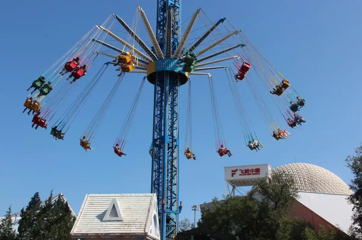 如果说游乐园东园是"二次元"的世界,那游乐园西园则