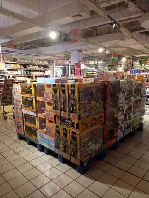 1072沙洋店萌宝趣物节玩具陈列图片