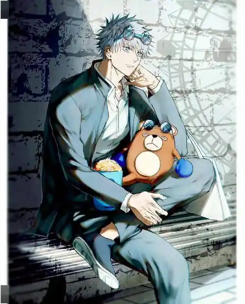 【动漫壁纸】《咒术回战》五条悟真的帅我一脸_悟真_帅我_壁纸