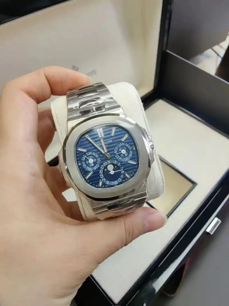 百达翡丽顶级鹦鹉螺5740g 白金 - 抖音