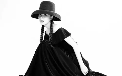 苏晓彤黑白大片高清桌面壁纸