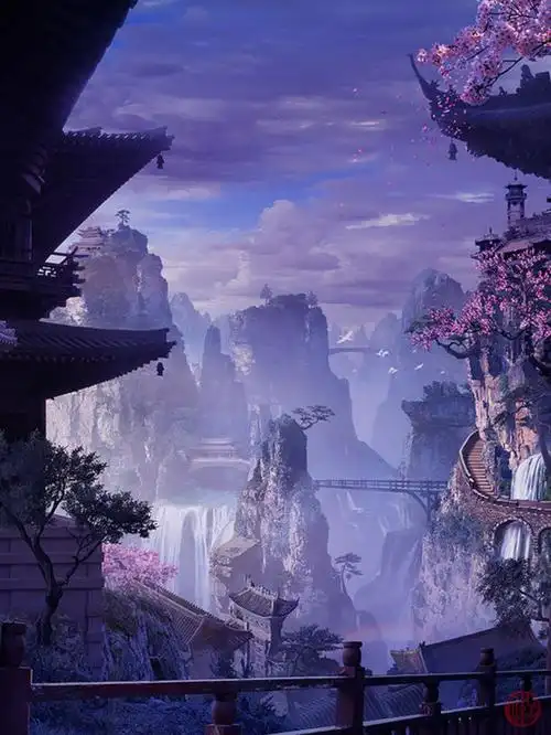 54张网游古风场景图片打包下载-精美小图-百图汇设计素材