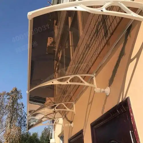 挡雨板屋檐户外塑料阳台窗户外挡雨板门口挡雨板阳台家用防雨防水