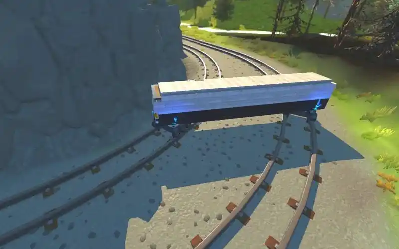 铁路局嘛? 这里有火车非法漂移