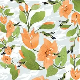 花卉图案背景 无缝拼接 四方连续图案 精美鸡冠 花朵 花卉 植物 叶子