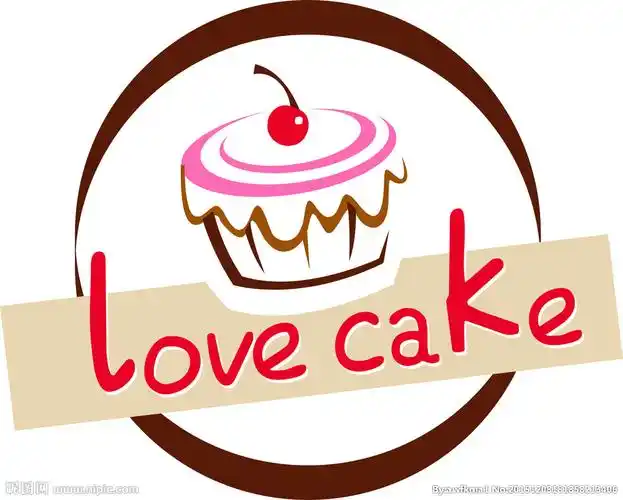 蛋糕店logo设计图__卡通设计_广告设计_设计图库_昵图网nipic.com