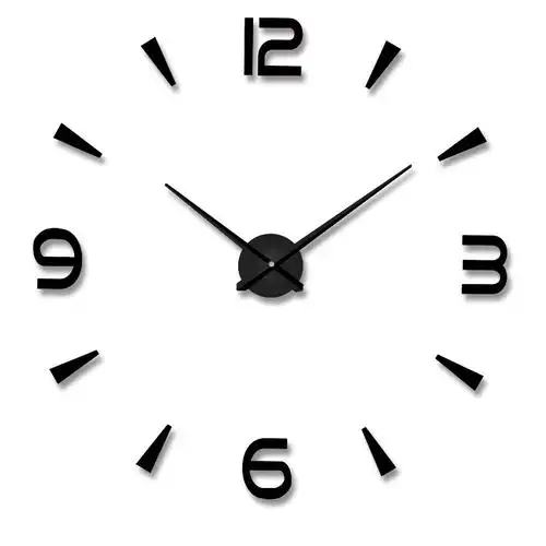 家用立体客厅钟表时钟简约创意挂钟