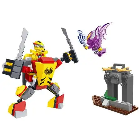 星钻积木 猪猪侠超星萌宠系列益智拼装积木儿童玩具积木 【机甲套装】