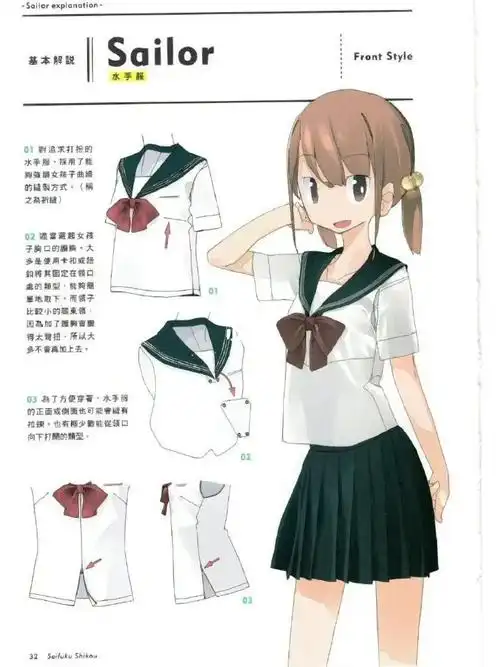 jk制服参考模版